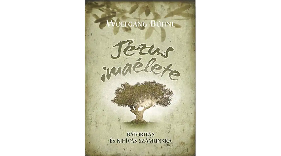 Jézus imaélete borító